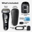 Braun Electric Razor,Waterproof Foil Shaver for Men,Series 9 Pro 9460cc,Wet & Dry Shave,w/ProLift Beard Trimmer for Grooming,5-in-1 Cleaning & Charging SmartCare Center, Head Shavers for Bald Men
