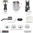 Breville Barista Express Impress Espresso Machine BES876BSS, Brushed Stainless Steel