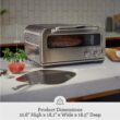 Breville BPZ820BSS Smart Oven Pizzaiolo Countertop Pizza Maker, Brushed Stainless Steel