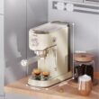 Gevi Commercial Espresso and Coffee Makers, Professional Espresso Maker Latte Machine with Milk Frother, Stainless Steel Expresso Coffee Machines for Home, Compact Cappuccino Machine, Great Gift