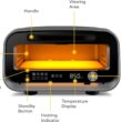 Ooni Volt 2 Electric Indoor Pizza Oven - Versatile Countertop Electric Toaster Oven, Reaches 850°F & Cooks 12 Inch Pizzas and More