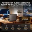 EF ECOFLOW Portable Power Station DELTA 3 Classic, 1024Wh LiFePO4 Battery, 1800W AC/100W USB-C Output EF ECOFLOW Portable Power Station DELTA 3 Classic, 1024Wh LiFePO4 Battery, 1800W AC/100W USB-C Output, 1 Hr Fast Charge, Solar Generator for Home Backup, Camping & RVs (Solar Panel Optional)