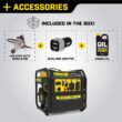 Champion Power Equipment 4250-Watt Dual Fuel RV Ready Portable Open Frame Inverter Generator with Quiet Technology Champion Power Equipment 4250-Watt Dual Fuel RV Ready Portable Open Frame Inverter Generator with Quiet Technology