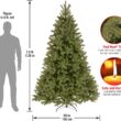 National Tree Company 7.5 ft Unlit Downswept Douglas Fir Artificial Christmas Tree, 1,867 Tips, Includes Stand, Green National Tree Company 7.5 ft Unlit Downswept Douglas Fir Artificial Christmas Tree, 1,867 Tips, Includes Stand, Green
