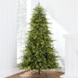 Best Choice Products Full Aspen Christmas Tree, 7.5ft Pre-lit Realistic Noble Fir w/ 700 Glowing Micro LED Lights, 2-in-1 White & Multicolor