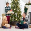 Best Choice Products Full Aspen Christmas Tree, 7.5ft Pre-lit Realistic Noble Fir w/ 700 Glowing Micro LED Lights, 2-in-1 White & Multicolor