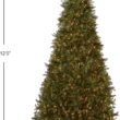 National Tree Company 12 ft Pre-Lit Dunhill Fir Artificial Christmas Tree, 1,500 Clear Lights, 7,794 Tips, Includes Stand, Green