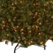 National Tree Company 12 ft Pre-Lit Dunhill Fir Artificial Christmas Tree, 1,500 Clear Lights, 7,794 Tips, Includes Stand, Green