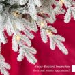 Best Choice Products Lighted Aspen Christmas Tree, 9ft Flocked Artifical Noble Fir, Pre-Lit White & Multicolored LED Lights Premium Holiday Décor - Green