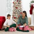 Best Choice Products Flocked Pencil Christmas Tree, Pre-Lit Slim Artificial Holiday Decoration, 12ft Lighted Skinny w/Base, Warm White Lights