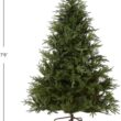 National Tree Company 7.5 ft Unlit Fraser Grande Artificial Christmas Tree, 3,719 Tips, Includes Stand, Green National Tree Company 7.5 ft Unlit Fraser Grande Artificial Christmas Tree, 3,719 Tips, Includes Stand, Green