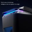 K2 Smart Toilet with Bidet Built In, One Piece Toilet with Built-in Tank, Auto Open Close Lid, Auto Flush, Remote Control, Heated Seat, Adjustable Heat, Foam Shield, Built-In Dryer, Night Light