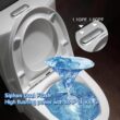 One Piece Toilet, Elongated One-Piece Toilet for Bathrooms, Dual Power Flush Toilet 1.1/1.6 GPF and MAP 900g, Soft Close, Durable Ceramic, Easy-to-Clean Surface (White)