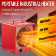Dr Infrared Heater DR-988A Garage Shop 208/240-Volt, 4800/5600-Watt Heater with 6-30R Plug