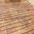 Floor Heating Cable 120V - 64-120 sq ft Heated Floor System, Underfloor Electric Heat Cable Warmer, Radiant Heated Flooring System for Tile with 7-Day/4 Event Programmable GFCI Thermostat, Made in USA