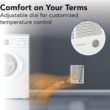 Broan-NuTone 194 High Capacity Wall Heater, White Painted Grille, 3000/1500 Watt 240 VAC, Covers 300 sq. ft. at Factory Wired Voltage