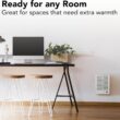 Broan-NuTone 194 High Capacity Wall Heater, White Painted Grille, 3000/1500 Watt 240 VAC, Covers 300 sq. ft. at Factory Wired Voltage