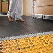 Schluter Ditra-Heat-E-HK Electric Floor Heating Cable Kit with Temperature Sensors - Ideal for Interior Tile Floors - Minimal EMF, Twisted Pair Cables, 120V, 105.8 Feet - DHEHK12032