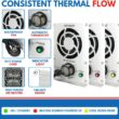 Boat Engine Compartment Heater | 400w Marine Certified Bilge Heater, Use For Winter Storage, Under RV, Freeze Protection, Well House, Campers, Greenhouses, & Boats