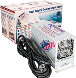 Boat Engine Compartment Heater | 600w Marine Certified Bilge Heater, Use For Winter Storage, Under RV, Freeze Protection, Well House, Campers, Greenhouses, & Boats