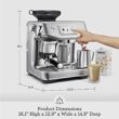 Breville Barista Touch Impress Espresso Machine BES881BTR, Black Truffle