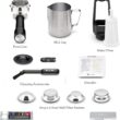 Breville Barista Touch Impress Espresso Machine BES881BTR, Black Truffle