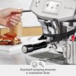 Breville Barista Touch Impress Espresso Machine BES881DBL, Damson Blue