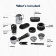 De'Longhi La Specialista Touch Espresso Machine with Grinder & Milk Frother – Cold Brew & Iced Coffee Maker, Burr Grinder, 10 Drink Presets, Compact Bean to Cup, Award-Winning Italian Design