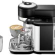 Nespresso Vertuo Creatista Coffee and Espresso Maker by Breville, Black Truffle