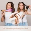 Shark FlexStyle (Special Edition) | Air Styling & Drying System | Powerful Hair Dryer Brush & Multi-Styler | Auto-Wrap Curlers, Oval Brush, Concentrator, & Storage Bag Included | Copper | HD433CP