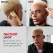 FX+ Professional Barber Cord/Cordless Hair Clippers for Men, All Metal, Lithium Battery with 3-Hour Runtime