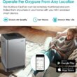 Nuwave Smart Air Purifier for Home Large Room up to 2,934 Sq. Ft., Auto Function Monitors Air Quality & Adjusts 6 Fan Speeds 5-Stage Filtration System Includes 8 Additional HEPA & Carbon Combo Filters