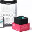 Mila Air 3 Smart Home Air Purifier with Critter Cuddler H13 HEPA & Carbon Replacement Filter, Reduces Pet Odors, Removes Dust & Pet Dander, Ideal for Large Room or Bedroom, Quiet-Mode