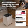 Mila Air 3 Smart Home Air Purifier with Critter Cuddler H13 HEPA & Carbon Replacement Filter, Reduces Pet Odors, Removes Dust & Pet Dander, Ideal for Large Room or Bedroom, Quiet-Mode