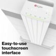 IQAir HealthPro Plus XE Air Purifier - Smart HyperHEPA Filtration for Large Rooms up to 1125 sq ft - Smoke, Viruses, Allergens, Asthma, Mold, Dust, Pets, Swiss Made, WiFi Enabled