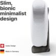 IQAir Atem X Smart Air Purifier for Large Room up to 1650 sq. ft., WiFi App Control, HyperHEPA Filters Wildfire Smoke, Viruses, Bacteria, Allergies, Asthma Triggers, Mold, Made in Germany