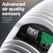IQAir Atem X Smart Air Purifier for Large Room up to 1650 sq. ft., WiFi App Control, HyperHEPA Filters Wildfire Smoke, Viruses, Bacteria, Allergies, Asthma Triggers, Mold, Made in Germany