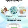 Nuwave Oxypure Zero E500 Air Purifier with Washable Reusable Filters for Large Room | Smart Air Cleaners 99.9% Removal 0.1 Micron Particles | Sleep Mode, 6 Fan Speed & Timer, App Control