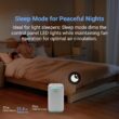 Nuwave Oxypure Zero Air Purifier with Washable Reusable Filters for Large Room | Smart Air Cleaners 99.9% Removal 0.1 Micron Particles | Dual Odor Sensor, Sleep Mode, 6 Fan Speed & Timer, App Control