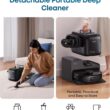 eufy Robot Vacuum E28, Portable Deep Cleaner for Carpet, HydroJet System with Roller Mop, All-in-One Robot Vacuum and Mop Combo, 20,000 Pa Suction, Zero-Tangling, Corner-to-Edge Cleaning (Upgraded)