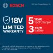 Bosch 5-in Portable Band Saw ( Battery Included and Charger Included )