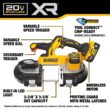 DEWALT 20-Volt 3.375-in Portable Band Saw ( Battery Included and Charger Included )