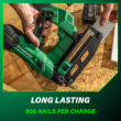 Metabo HPT MultiVolt 2-1/2-in 16 -Gauge Cordless Straight Finish Nailer (Battery Included and Charger Included)