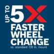 Bosch PROFACTOR X-LOCK 6-in 18-volt 8-Amp Sliding Switch Brushless Cordless Angle grinder