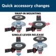 Bosch PROFACTOR 6-in 18-volt 8-Amp Paddle Switch Brushless Cordless Angle grinder