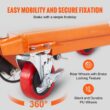 VEVOR 50-in Table 330-lb Capacity Utility Cart
