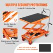 VEVOR 50-in Table 330-lb Capacity Utility Cart