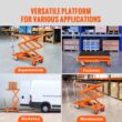 VEVOR 50-in Table 330-lb Capacity Utility Cart