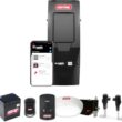 Genie B6172H Wall Mount Smart Garage Door Opener, DC Motor Lifts up to 14ft high 850lbs, Black
