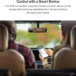 Genie B6172H Wall Mount Smart Garage Door Opener, DC Motor Lifts up to 14ft high 850lbs, Black
